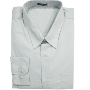 Camisa plus size cinza passa fácil de algodão