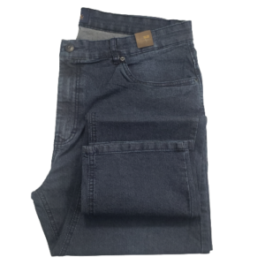 Calça jeans extra grande azul escuro