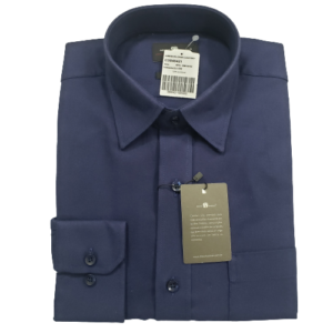 Camisa de flanela azul marinho