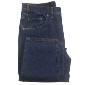 Calça Pierre Cardin clássica jeans azul de algodão