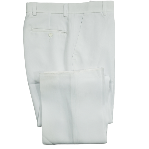 Calça branca masculina em tecido oxford, Ref: 1385OX 3 Calça branca masculina em tecido oxford, Ref: 1385OX - Imagem 3