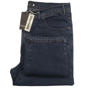 Calça Pierre Cardin plus size jeans azul