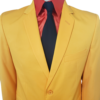 Terno laranja de microfibra corte italiano, Ref 14E-LJ 8 Terno laranja de microfibra corte italiano