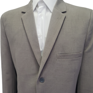 Blazer masculino plus size beje claro