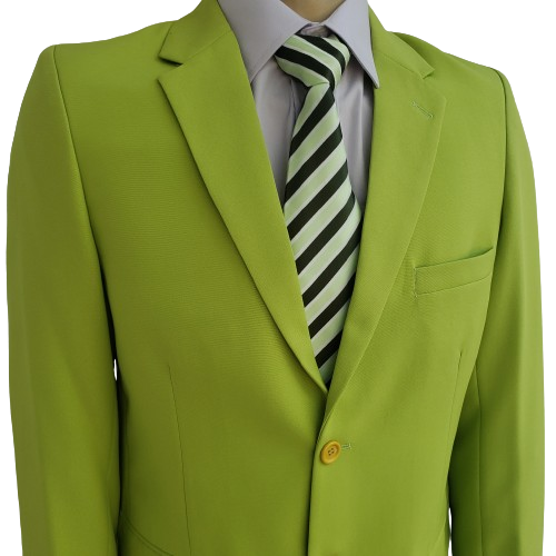 Terno verde abacate de microfibra oxford, ref 1598 2 Terno verde abacate na promoção
