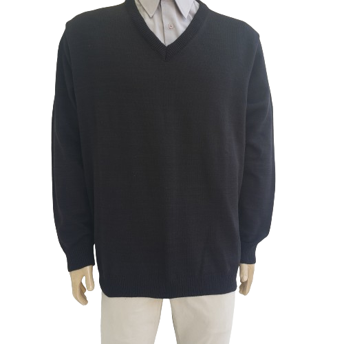 Blusa de frio plus size preta de lã antialérgica, ref 1530-pt 4 Blusa de frio plus size preta de lã antialérgica, ref 1530-pt - Imagem 4