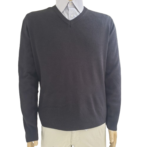 Blusa de frio preta de lã antialérgica, ref 1377-BP 3 Blusa de frio preta de lã antialérgica, ref 1377-BP - Imagem 3