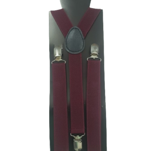 Suspensório vinho masculino