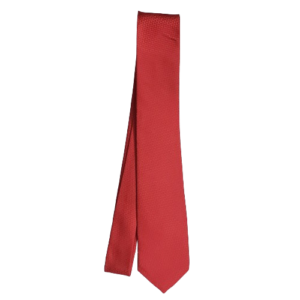 Gravata vermelha com jacquard de poliéster