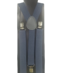 Suspensório masculino azul