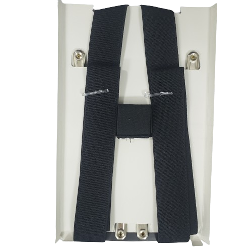 Suspensório preto reforçado tamanho ajustável, Ref. 99953-PRL 2 Suspensório preto