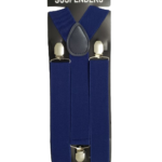 Suspensório azul masculino