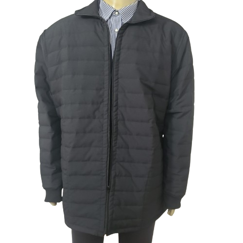 Jaqueta plus size masculina preta - 19E 3 Jaqueta plus size masculina preta - 19E - Imagem 3