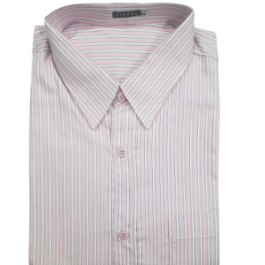 Camisa rosa plus size manga curta