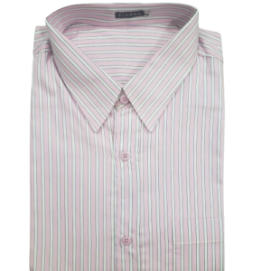 Camisa rosa plus size manga curta