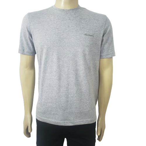 Camiseta Pierre Cardim cinza de algodão – 99968pc 2 Camiseta Pierre Cardim cinza de algodão – 99968pc - Imagem 2
