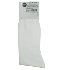 Meias brancas de poliamida