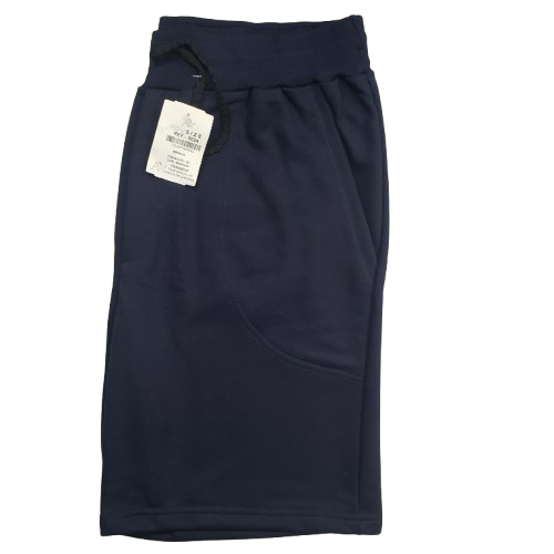 Bermuda extra grande azul de moletom – 9991MA 2 Bermuda extra grande azul de moletom – 9991MA - Imagem 2