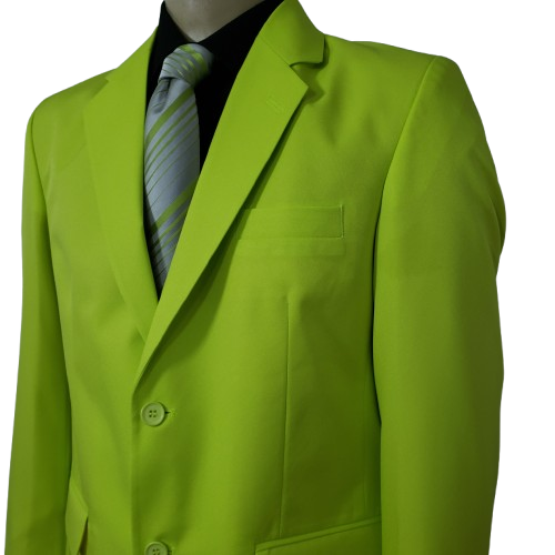 Terno verde limão