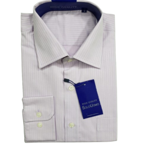 Camisa lilás manga longa