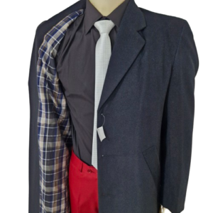 Sobretudo preto masculino