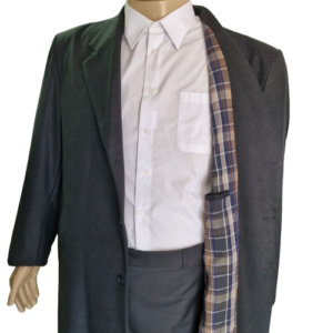 Sobretudo preto plus size