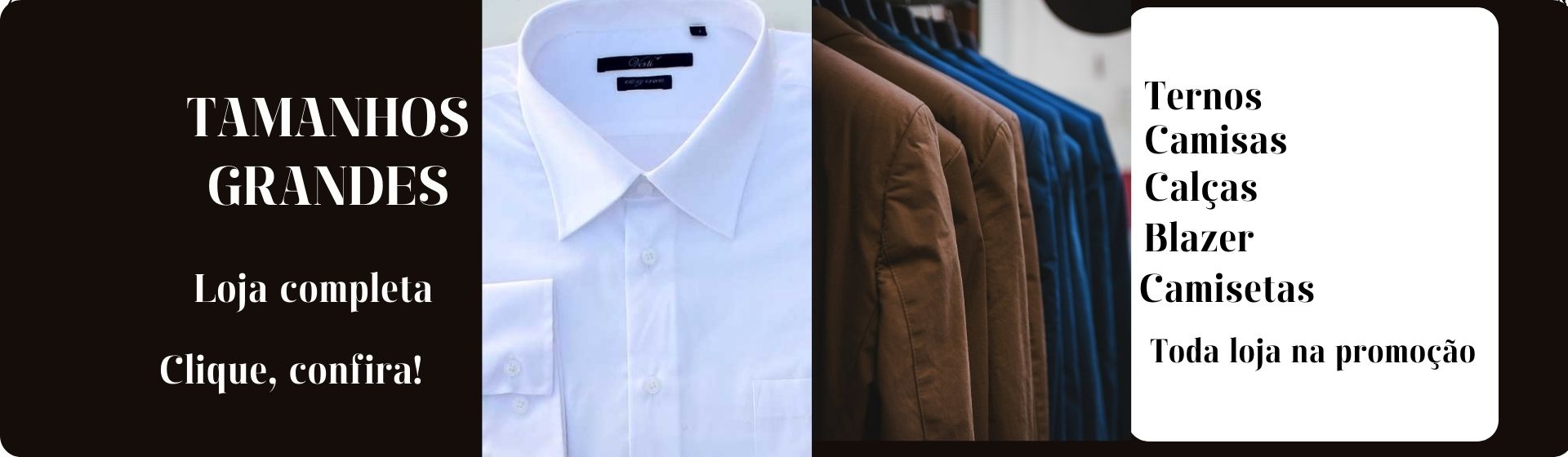 Loja de ternos em promoção - Fredao Moda Masculina