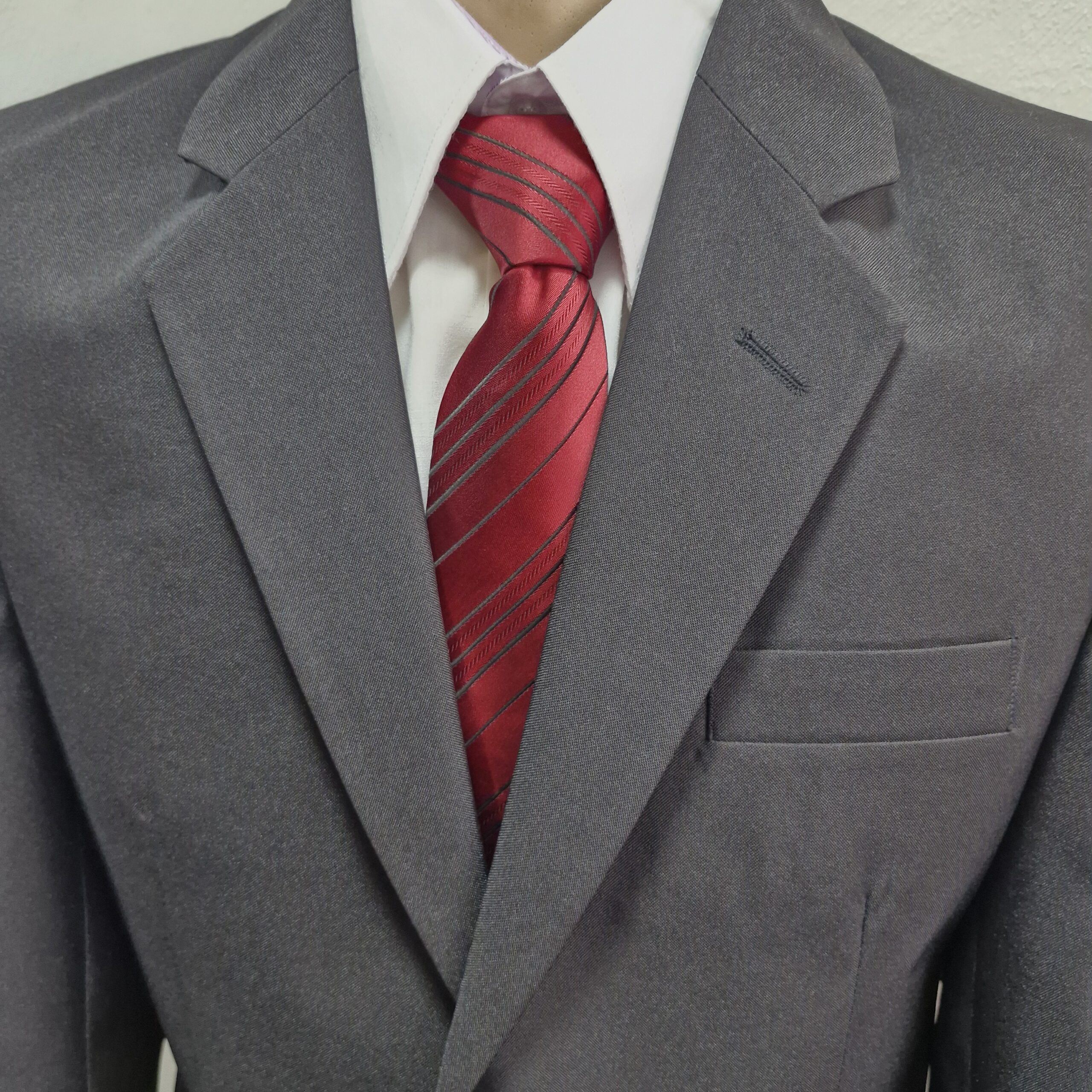 Terno Masculino Preto Microfibra Oxford - 32EP 2 Terno masculino clássico preto